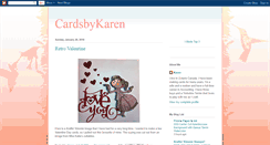 Desktop Screenshot of cardsbykaren.blogspot.com