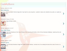 Tablet Screenshot of cardsbykaren.blogspot.com