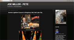 Desktop Screenshot of millersforpetessake.blogspot.com