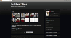 Desktop Screenshot of darkdwarfblog.blogspot.com