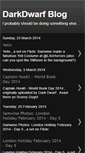 Mobile Screenshot of darkdwarfblog.blogspot.com