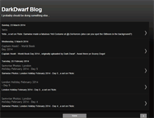 Tablet Screenshot of darkdwarfblog.blogspot.com