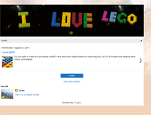 Tablet Screenshot of i-love-lego-fan-club.blogspot.com