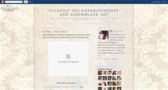 Desktop Screenshot of eclecticteaenshrinements.blogspot.com