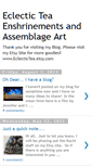 Mobile Screenshot of eclecticteaenshrinements.blogspot.com