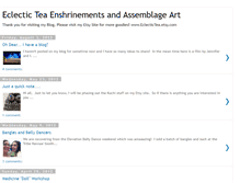 Tablet Screenshot of eclecticteaenshrinements.blogspot.com