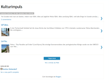Tablet Screenshot of kulturimpuls.blogspot.com