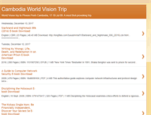 Tablet Screenshot of cambodiaworldvisiontrip.blogspot.com