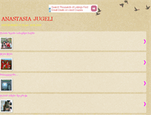 Tablet Screenshot of anastasiajugeli.blogspot.com