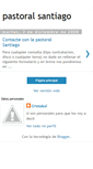 Mobile Screenshot of pastoralsantiagocontactenos.blogspot.com
