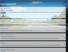 Tablet Screenshot of kiiimfashion.blogspot.com