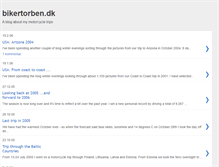 Tablet Screenshot of bikertorben.blogspot.com