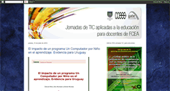 Desktop Screenshot of jornadasticsfcea.blogspot.com