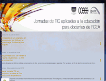 Tablet Screenshot of jornadasticsfcea.blogspot.com