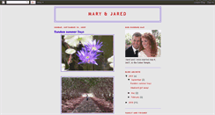 Desktop Screenshot of jaredmary.blogspot.com