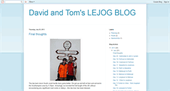 Desktop Screenshot of davidandtomlejog.blogspot.com