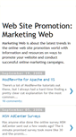 Mobile Screenshot of marketing-web.blogspot.com