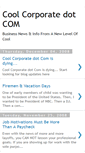 Mobile Screenshot of coolcorporate.blogspot.com