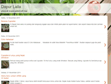 Tablet Screenshot of dapurlaila.blogspot.com