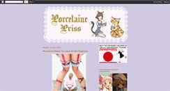 Desktop Screenshot of porcelainepriss.blogspot.com