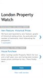 Mobile Screenshot of londonpropertywatch.blogspot.com