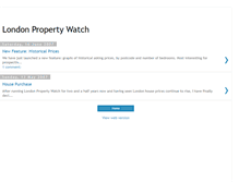 Tablet Screenshot of londonpropertywatch.blogspot.com