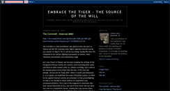 Desktop Screenshot of embracethetiger.blogspot.com