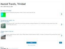 Tablet Screenshot of maxtedtravelstrinidad.blogspot.com