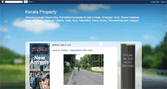 Desktop Screenshot of kerala-property.blogspot.com