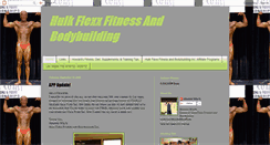 Desktop Screenshot of hulkflexxfitnessandbodybuilding.blogspot.com