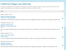 Tablet Screenshot of californiawagelawattorney.blogspot.com