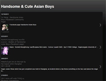 Tablet Screenshot of handsomeasianboy.blogspot.com