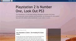 Desktop Screenshot of lookingforplaystation2.blogspot.com