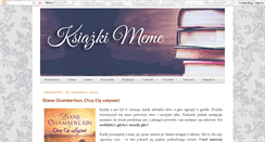 Desktop Screenshot of ksiazki-meme.blogspot.com