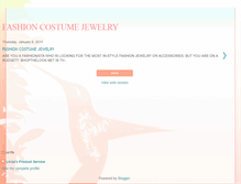Tablet Screenshot of fashioncostumejewelry.blogspot.com