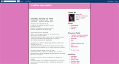 Desktop Screenshot of creative-expression.blogspot.com