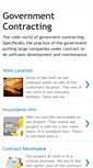 Mobile Screenshot of government-contracting.blogspot.com