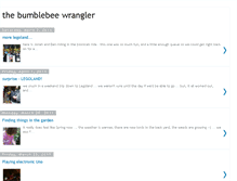 Tablet Screenshot of bumblebeewrangler.blogspot.com