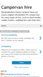 Mobile Screenshot of campervanhirewales.blogspot.com