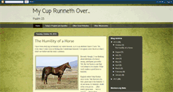 Desktop Screenshot of dailycupofblessings.blogspot.com