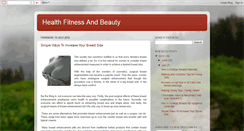 Desktop Screenshot of healthandbodyfitnes.blogspot.com