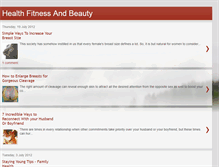 Tablet Screenshot of healthandbodyfitnes.blogspot.com