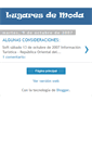 Mobile Screenshot of lasdietasdemoda.blogspot.com