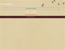Tablet Screenshot of free2explore.blogspot.com