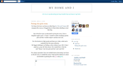 Desktop Screenshot of myhomeandi.blogspot.com