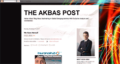 Desktop Screenshot of akbaspost.blogspot.com