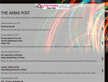 Tablet Screenshot of akbaspost.blogspot.com