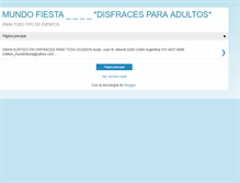 Tablet Screenshot of disfracesadultos-mundofiesta.blogspot.com