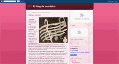 Desktop Screenshot of elblogdelamusicaperiana.blogspot.com
