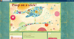 Desktop Screenshot of pooponastickdotcom.blogspot.com